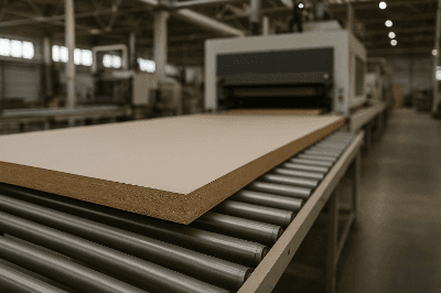 Premium matte finishes on melamine faced MDF at lower cost and improved scratch placeholder